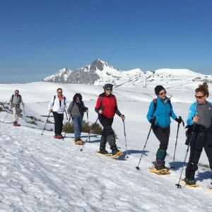 Raquetas de nieve en San Isidro